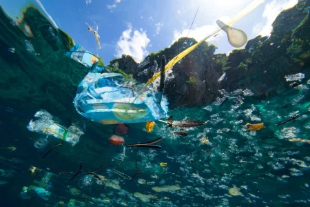 penyebab pencemaran plastik di laut
